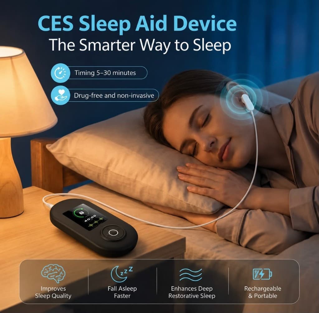 CES Sleep Aid Device — the smarter way to sleep