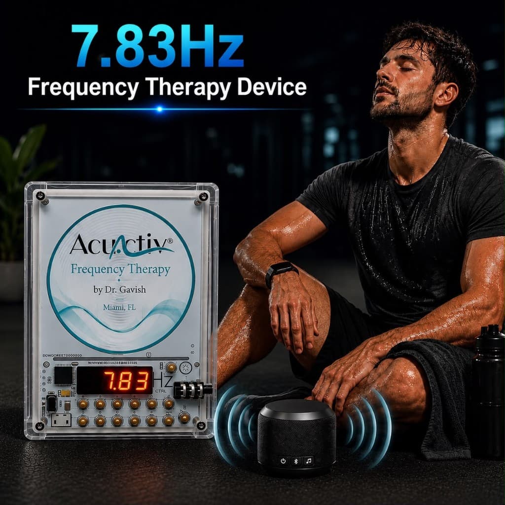 7.83Hz Frequency Therapy Device for post-workout recovery