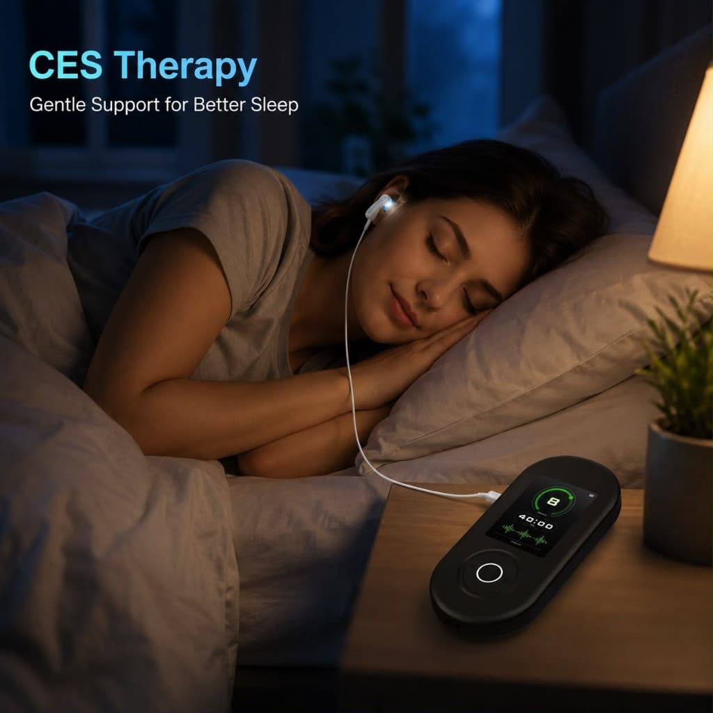 CES Therapy — gentle support for better sleep